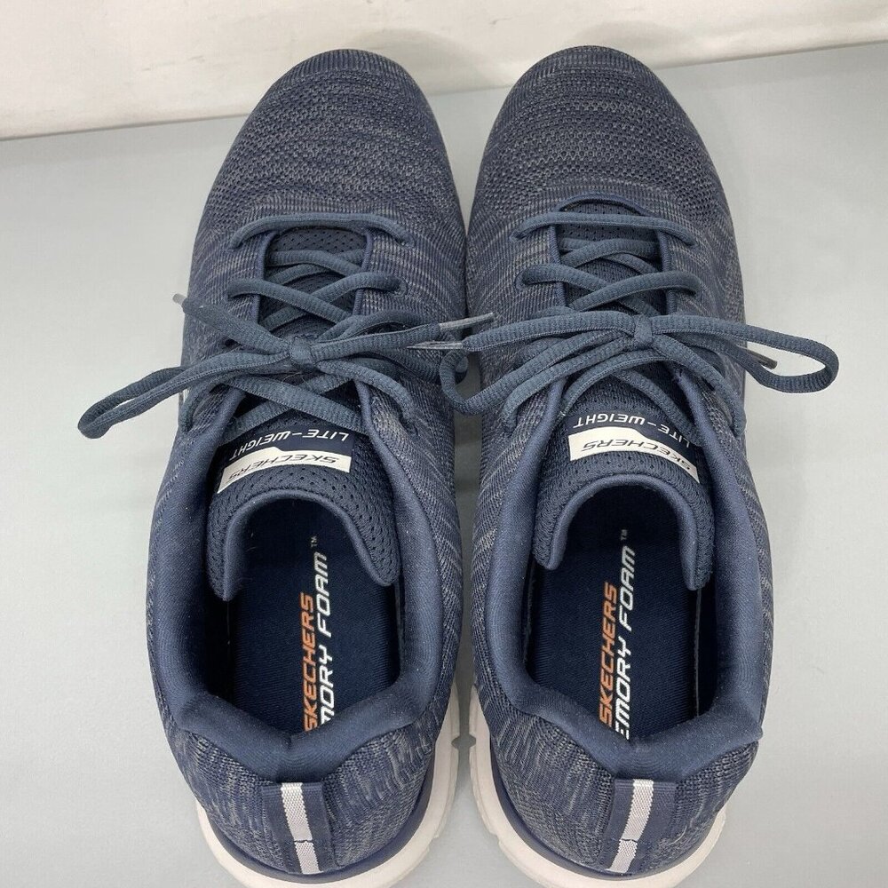 Skechers Track Front Runner Sneakers Shoes Running Athletic Blue Mens 14 - Picture 10 of 14